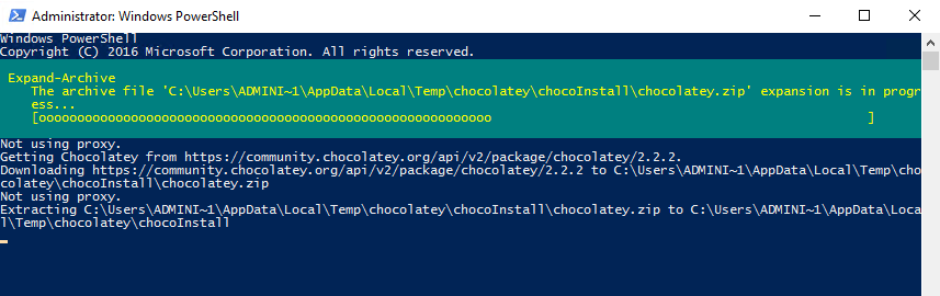 Установка Chocolatey - Установка менеджера пакетов Chocolatey