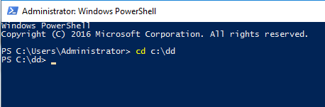 Командная строка PowerShell