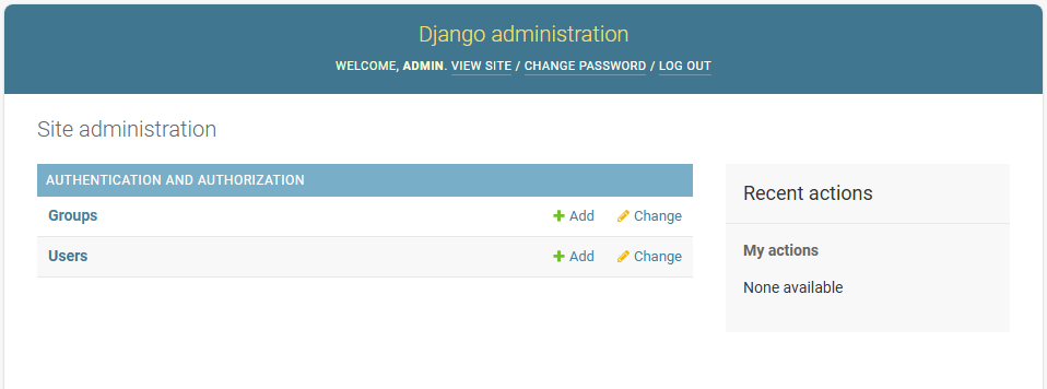 Панель управления Django - Как установить Django на Debian