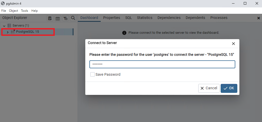 Пароль суперпользователя - Как установить PostgreSQL на Windows Server