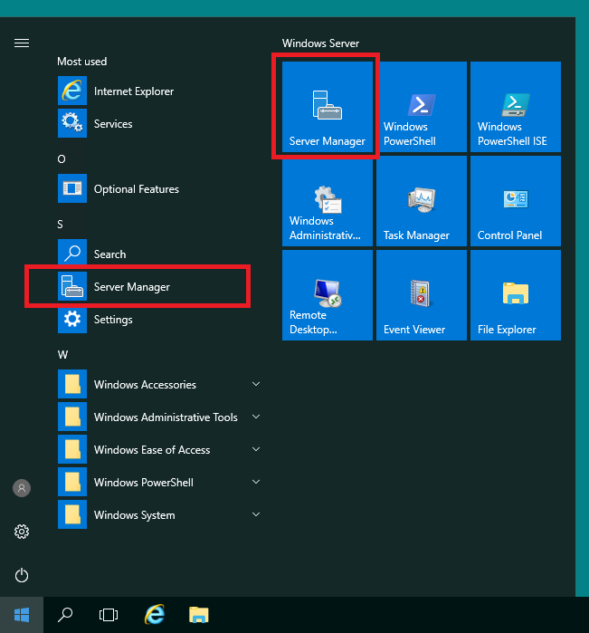 Стартовое меню - Как установить Active Directory