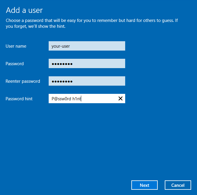 Добавление пользователя - Как создать пользователя в Windows Server