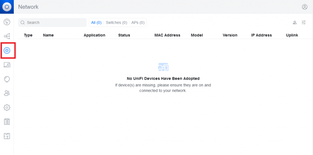 Веб-интерфейс UniFi Network Server - Как установить UniFi на Windows